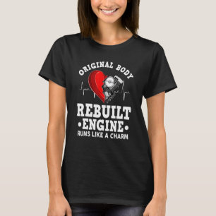 Openhartoperatie Origineel lichaam gereviseerde mo T-shirt