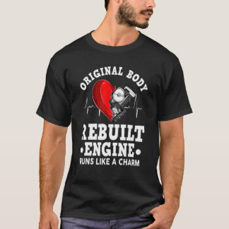 Openhartoperatie originele lichaam gereviseerde mo t-shirt