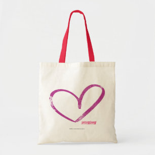 OpenHeart Paars Tote Bag