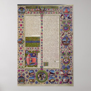 Opening van de woorden van Leviticus Poster
