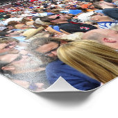 Openingsdag in de ruimte foto afdruk (Hoek)