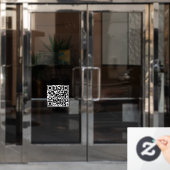 Openingstijden afspraak alleen elegant raamsticker (Kantoordeur)