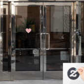 Openingstijden Spelden Kapsalon Raamsticker (Kantoordeur)