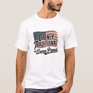 OPENLIJK TRADITIONEEL T-SHIRT