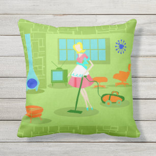 OpenluchtHoofdkussen van de Huisvrouw van het Buitenkussen