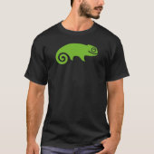 OpenSUSE Linux Distribution Logo T-shirt (Voorkant)
