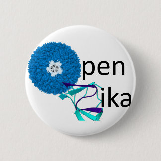OpenZika-Button Ronde Button 5,7 Cm