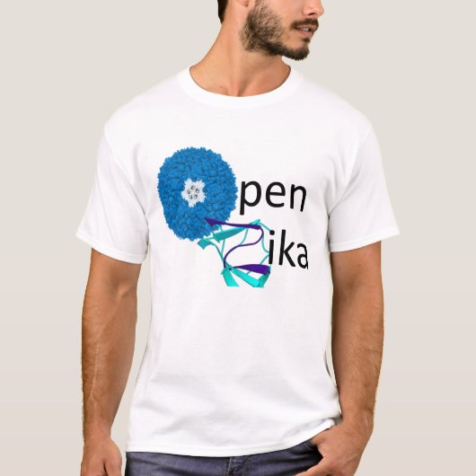 OpenZika Mannen T-Shirt (Voorkant)