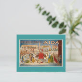  Opera Aida Artwork Briefkaart (Staand voorkant)
