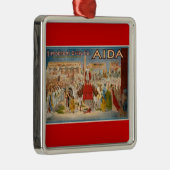  Opera Aida Artwork Metalen Ornament (Rechts)