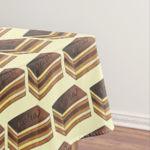 Opéra Cake Bruiloft Feest Afternoon Tea Party Tafelkleed