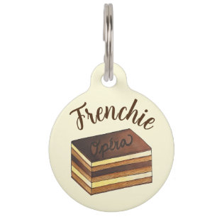 Opera Cake Gebak Frans Patisserie Eten Frenchie Huisdierpenning