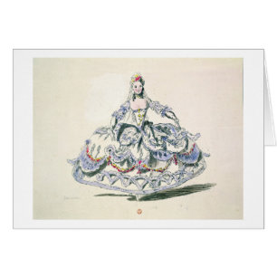 Opera Costume, van het Collectie van Menus Plaisir