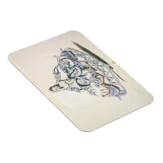 Opera Costume, van het Collectie van Menus Plaisir Magneet (Rechterzijde)