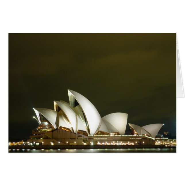 Opéra de Sydney à Night, Sydney, Australie (Devant horizontal)