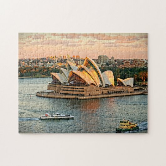 Opéra de Sydney au puzzle Golden Hour (Horizontal)