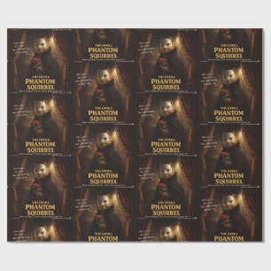 Opera Fantoma Eekhoorn Parodie Cadeaupapier