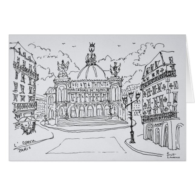 Opéra Garnier | Parijs, Frankrijk (Voorkant Horizontaal)