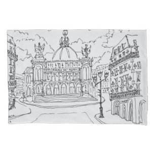 Opéra Garnier Parijs, Frankrijk Kussensloop