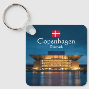 Opera House Kopenhagen Sleutelhanger