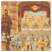 opera House Masquerade Ball Pattern Stof (Close Up)