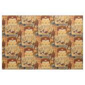 opera House Masquerade Ball Pattern Stof (Fat Quarter)