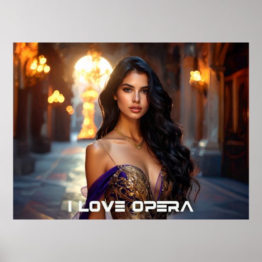 OPERA - IK HOU VAN OPERA POSTER (Voorkant)