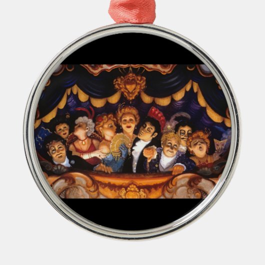 Opera La Mour Metalen Ornament (Voorkant)