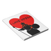 Opera Lover_ Notitieblok (Schuin)