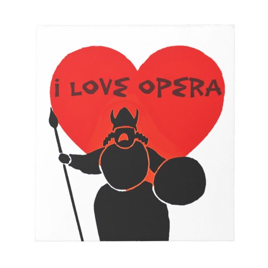 Opera Lover_ Notitieblok (Voorkant)