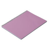 Opera Mauve Classy Colour Design Notitieboek (Linkerzijde)
