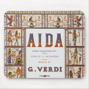  Opera Music, Egyptisch Aida door Verdi Muismat