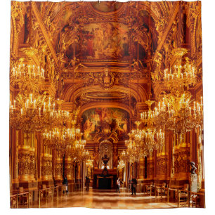 Opera National de Paris Garnier in Frankrijk Douchegordijn
