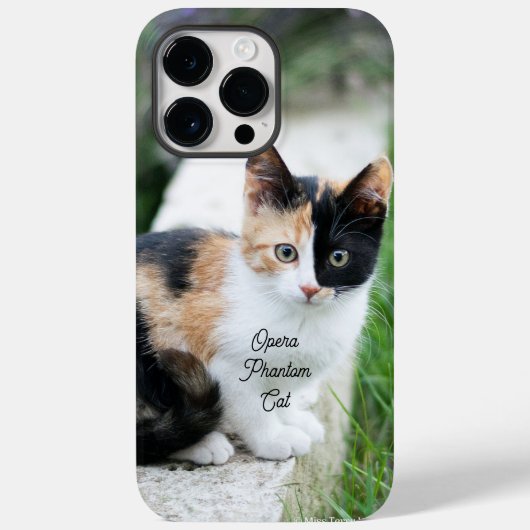 Opera Phantom Cat Case-Mate iPhone Case (Achterkant)
