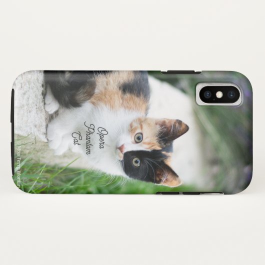 Opera Phantom Cat Case-Mate iPhone Case (Achterkant (horizontaal))