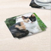 Opera Phantom Cat Kartonnen Onderzetters (Gekanteld)