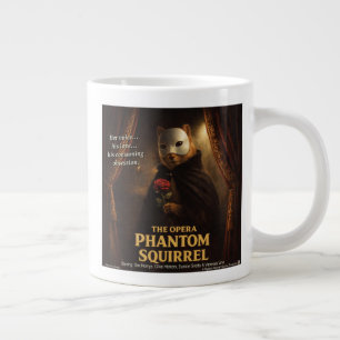 Opera Phantom Eekhoorn Parodie Extra Grote Beker