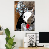 Opera Phantom Squirrel Poster (Thuiskantoor)