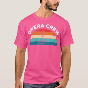Opera Singer van het Opera-personeel T-shirt