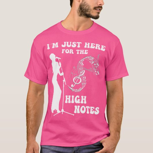 Opera Singers in Choir of Theater T-shirt (Voorkant)