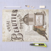 Opera Song Muziek Robin Vogelkooi Decoupage Tissuepapier (Craft)