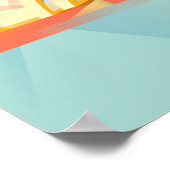 Opera Sydney - Minimale Art Deco - Reisoproer Poster (Hoek)