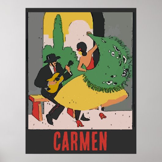 Opera, tekst toevoegen poster (Voorkant)