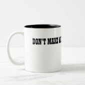 Opera Voice Tweekleurige Koffiemok (Links)