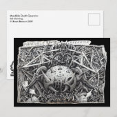 Opérateur de mort de mandibule carte plate (Devant / Derrière)
