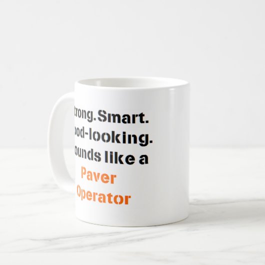 opérateur de pavage son Mug (Devant gauche)