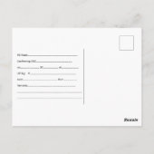 Opérateurs de cartes QSL Radio Ham Amateur Floride (Dos)