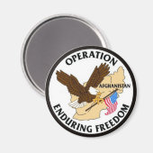 Operatie Enduring Freedom 2 Magnet Magneet (Voorkant / Achterkant)