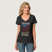 Operatie Enduring Freedom Combat Veteran T-shirt (Voorkant volledig)