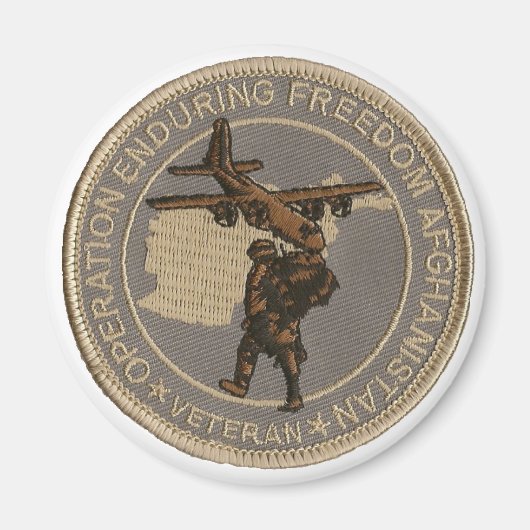 Operatie Enduring Freedom Magnet Magneet (Voorkant)